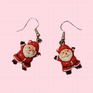 Santa Earrings